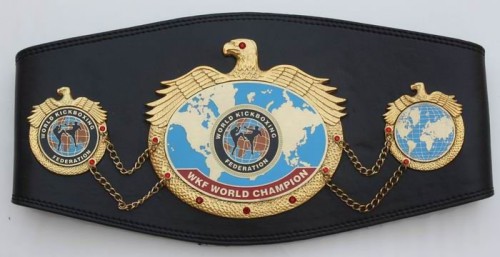 WKF World title belt