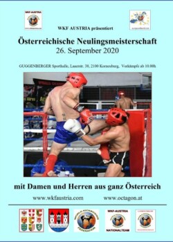 2020-09-26 Austrian newcomer Chamionship