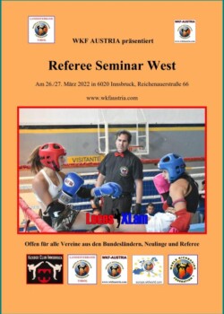 2022.03.26 Austria Referee Seminar WEST