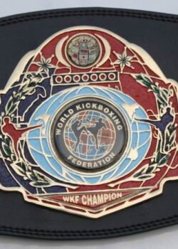 WKF continental champion belt