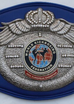 WKF MMA continental champion belt